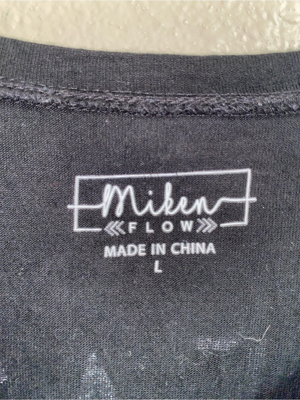 Miken Flow Create Your Own Calm Lotus Muscle Tank Top L - Picture 3 of 3